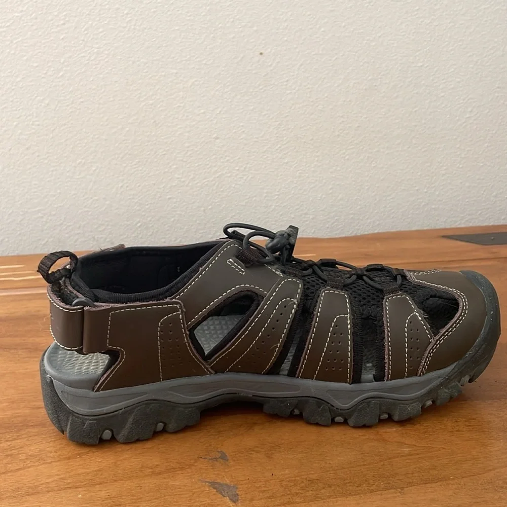 Eddie Bauer Men's Stewart Leather Fisherman Sandal - 9M